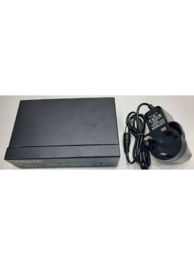 موزع إشارة VGA 1x4 | يدعم دقة 1920x1440 | عرض نطاق ترددي 250 ميجاهرتز | حاصل على شهادات CE وFCC - Image 4